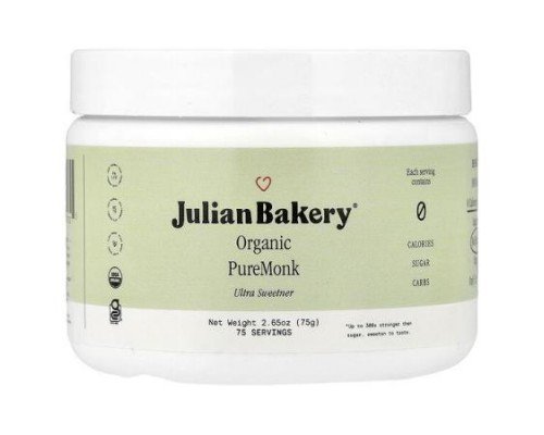 Julian Bakery, Organic PureMonk Ultra Sweetener, 2.65 oz (75 g)