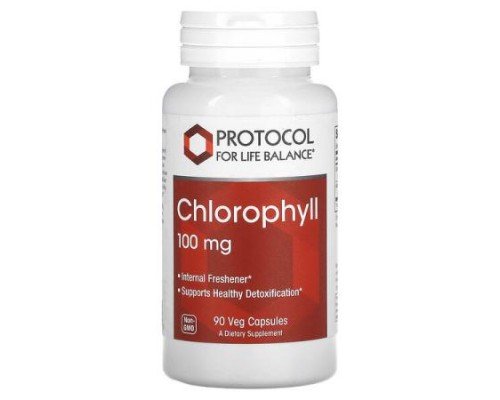 Protocol for Life Balance, Chlorophyll, 100 mg, 90 Veg Capsules