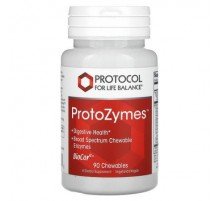 Protocol for Life Balance, ProtoZymes, 90 Chewables