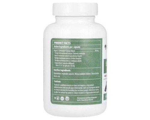 Real Mushrooms, 5 Defenders, For Dogs and Cats, 90 Capsules