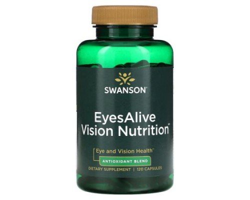 Swanson, EyesAlive Vision Nutrition, 120 Capsules