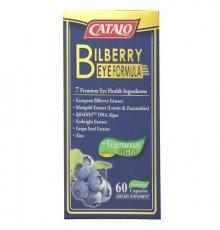 CATALO, Bilberry Eye Formula, 60 Vegetarian Capsules