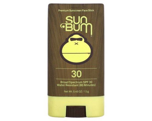 Sun Bum, Premium Sunscreen Face Stick, SPF 30 , 0.45 oz (13 g)