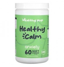Healthy Pup, Healthy Calm, Anxiety, For Dogs, 60 Soft Chews, 4.6 oz (132 g)