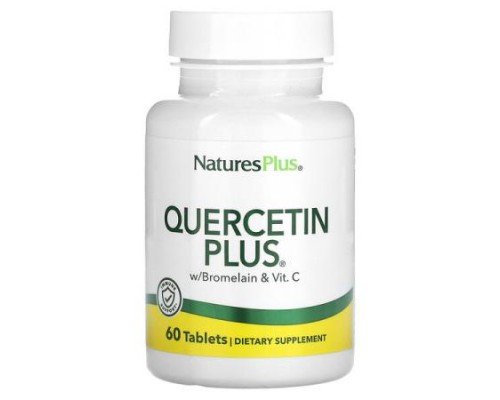 NaturesPlus, Quercetin Plus, 60 Tablets