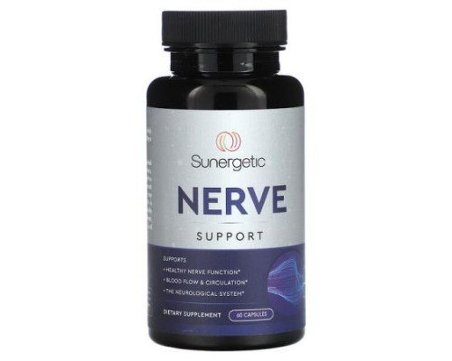 Sunergetic, Nerve Support , 60 Capsules