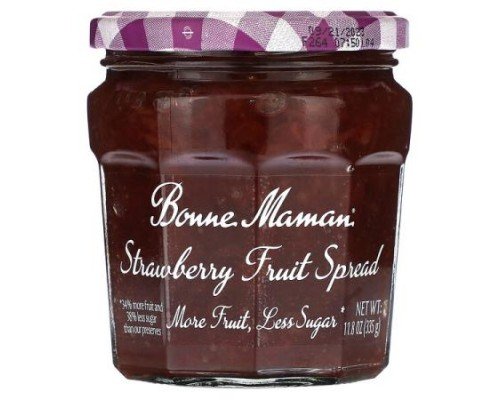 Bonne Maman, Strawberry Fruit Spread, 11.8 oz (335 g)