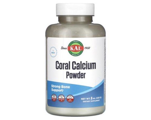 KAL, Coral Calcium Powder, 8 oz (225 g)