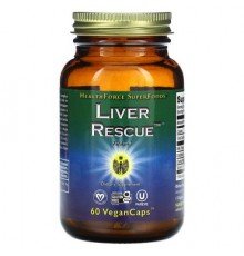 HealthForce Superfoods, Liver Rescue, Version 6, 60 Vegan Caps