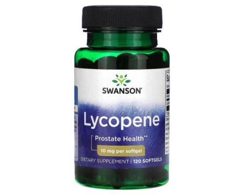 Swanson, Lycopene, 10 mg, 120 Softgels