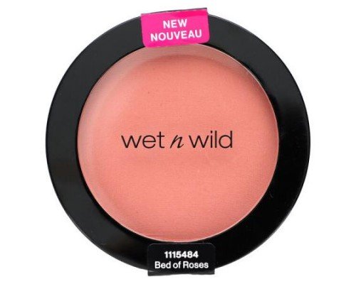 wet n wild, Color Icon, Blush, 115484 Bed of Roses, 0.21 oz (6 g)