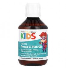 California Gold Nutrition, Norwegian Kids Omega-3 Fish Oil, Natural Lemon, 6.7 fl oz. (200 ml)