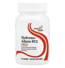 Seeking Health, Hydroxo-Adeno B12, 2,000 mcg, 60 Lozenges
