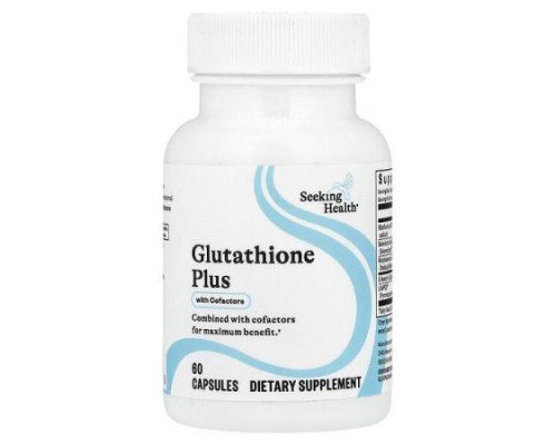 Seeking Health, Glutathione Plus With CoFactors, 60 Capsules
