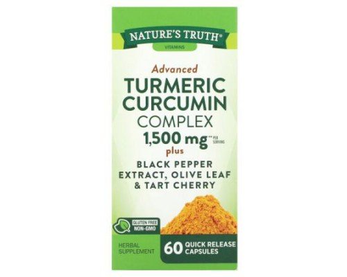 Nature's Truth, Turmeric Curcumin Complex, 60 Quick Release Capsules