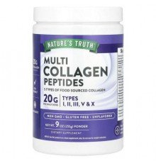 Nature's Truth, Multi Collagen Peptides Powder, Unflavored, 9 oz (255 g)