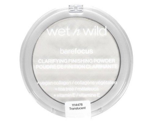 wet n wild, Barefocus, Clarifying Finishing Powder, 1114478 Translucent, 0.27 oz (7.8 g)