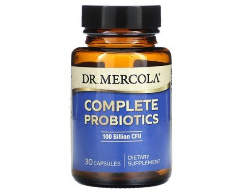 Dr. Mercola, Complete Probiotics, 100 Billion CFU, 30 Capsules