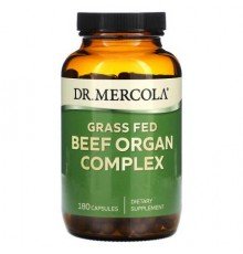 Dr. Mercola, Grass-Fed Beef Organ Complex, 180 Capsules