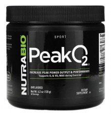NutraBio, Peak O2, Unflavored, 4.2 oz (120 g)