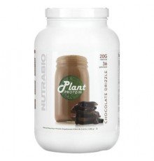 NutraBio, Plant Protein, Chocolate Drizzle, 2.42 lb (1,096 g)