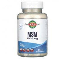 KAL, MSM, 80 Tablets