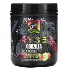 RYSE, Godzilla, Pre-Workout, Strawberry Kiwi, 1.6 lbs (738 g)
