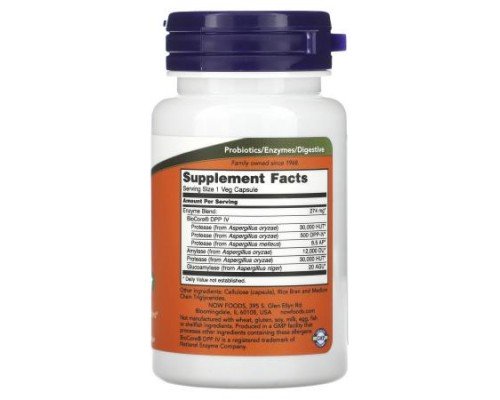 NOW Foods, Gluten Digest, 60 Veg Capsules
