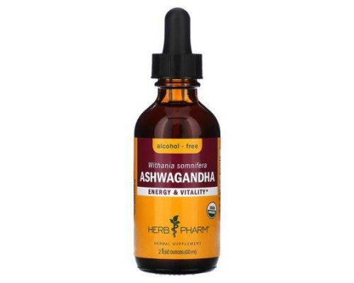 Herb Pharm, Ashwagandha, Alcohol-Free, 2 fl oz (60 ml)
