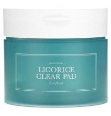 I'm From, Licorice Clear Pad, 60 Pads, 6.76 fl oz (200 ml)