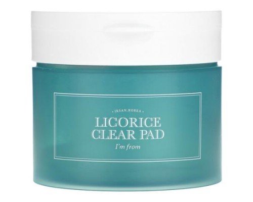 I'm From, Licorice Clear Pad, 60 Pads, 6.76 fl oz (200 ml)