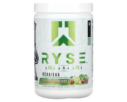 RYSE, BCAA/EAA, Cherry Limeade, 13.1 oz (372 g)
