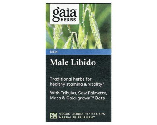 Gaia Herbs, Male Libido, 60 Vegan Liquid Phyto-Caps®