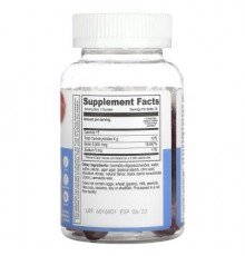 Lifeable, Kids Biotin Gummies, Sugar Free, Natural Raspberry, 60 Gummies (2,500 mcg per Gummy)
