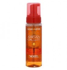 Creme Of Nature, Certified Natural Argan Oil From Morocco, Style & Shine Foaming Mousse, 7 fl oz (207 ml)