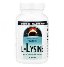 Source Naturals, L-Lysine Powder, 3.53 oz (100 g)