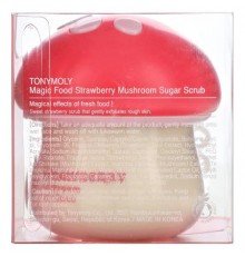 TonyMoly, Strawberry Mushroom Sugar Scrub, 70 ml