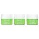 Care:Nel, Lip Night Mask, Lime, 3 Pieces, (5 g) Each