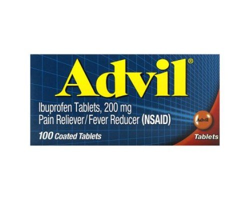 Advil, Ibuprofen Tablets, 200 mg , 100 Coated Tablets
