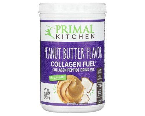 Primal Kitchen, Collagen Fuel, Peanut Butter, 14.3 oz (405.6 g)
