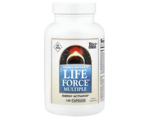 Source Naturals, Life Force® Multiple, No Iron, 120 Capsules