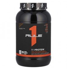 Rule One Proteins, R1 Protein Powder Drink Mix, Chocolate Fudge, 1.98 lb (896 g)