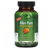 Irwin Naturals, Aller-Pure, Histamine Support, 54 Liquid Soft-Gels
