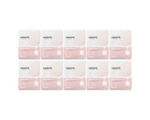 SNP, Peptaronic Ampoule Beauty Mask, 10 Sheets, 0.84 fl oz (25 ml) Each