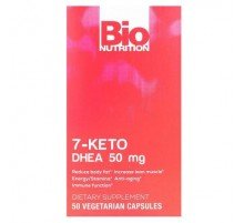 Bio Nutrition, 7-Keto, DHEA, 50 mg, 50 Vegetarian Capsules