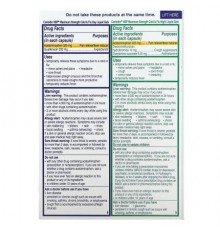 Coricidin HBP, Cold & Flu Day and Night, Maximum Strength, 2 Bottles, 24 Liquid Gels