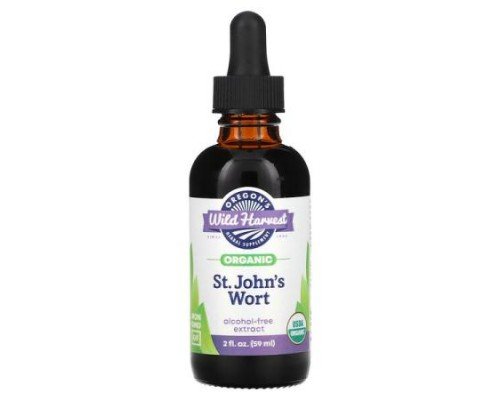 Oregon's Wild Harvest, Organic St. John's Wort, 2 fl oz (59 ml)
