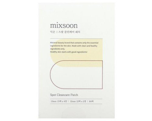 Mixsoon, Spot Clearance Patch, 84 Patches