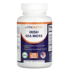 Vitamatic, Irish Sea Moss, 120 Vegetable Capsules