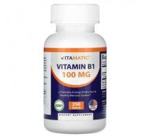 Vitamatic, Vitamin B1, 100 mg, 250 Tablets